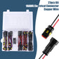 MUYI 18AWG Automotive Wire Connector, 1/2/3/4 Pin Waterproof Connectors Quick Connect Disconnect Electrical Pigtail Plugs (27 Kits, 1 Pack)