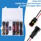 MUYI 16AWG Automotive Wire Connector, 1/2/3/4 Pin Waterproof Connectors Quick Connect Disconnect Electrical Pigtail Plugs (27 Kits, 1 Pack)