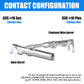 MUYI 50 Pairs DT Connector Terminals Kit, Size 16 Stamped Contacts Male Pins & Female Sockets Open Barrel Replacement Terminal for 18-14AWG