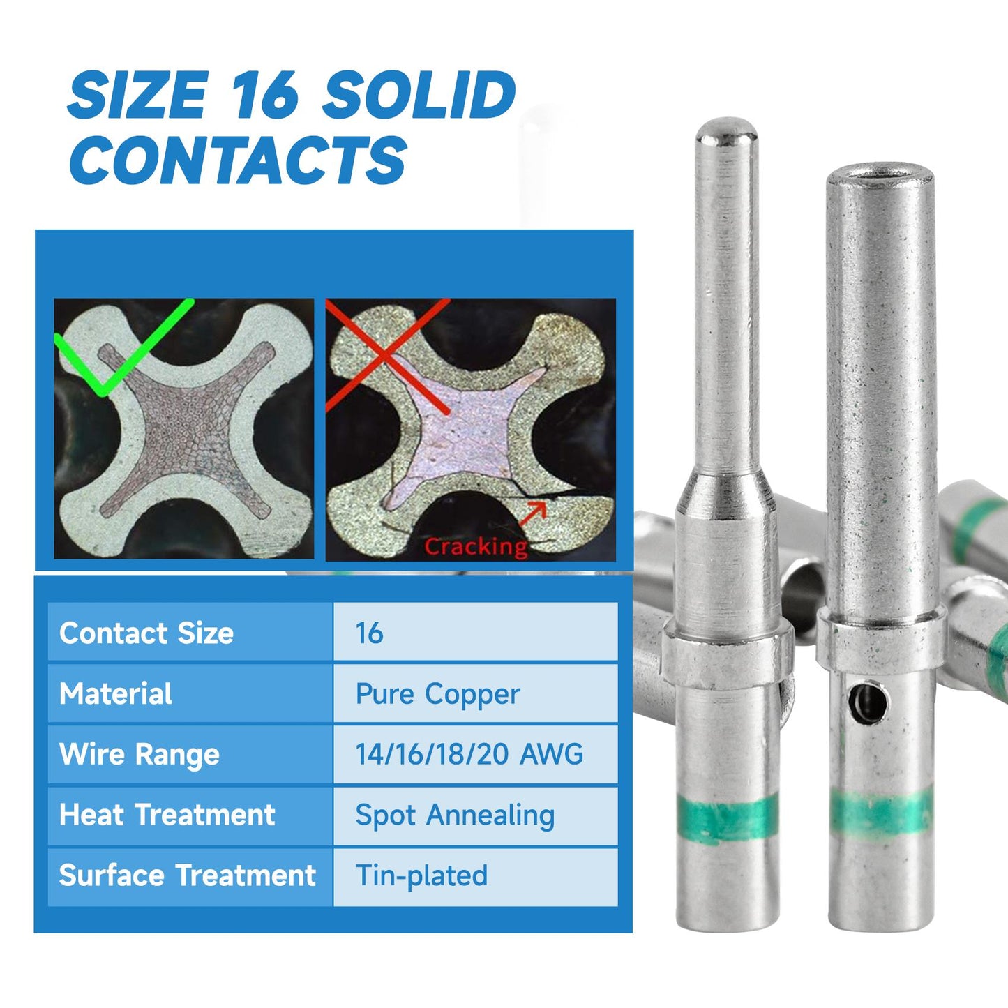 MUYI 371PCS DT Connector Kits, 2/3/4/6/8/12 Pin Connectors for 20 18 16 14AWG Cable Harness, Included Size 16 Solid Barrel Contacts, Wire Crimper, Wire Strippers and Pin Socket Removal Tool