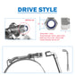 MUYI 4 Pack 3" T-Bolt Clamps, 304 Stainless Steel Turbo Intake Pipe Intercooler Hose Clamp, Working Range 83mm-91mm for 3" ID Silicone Tube