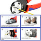 MUYI 371PCS DT Connector Kits, 2/3/4/6/8/12 Pin Connectors for 20 18 16 14AWG Cable Harness, Included Size 16 Solid Barrel Contacts, Wire Crimper, Wire Strippers and Pin Socket Removal Tool