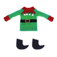 MUYI Santa Doll Clothing Accessories Set - 1pc Sweater Clothes with 1 Pair Pointy Shoes