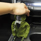 MUYI Shifter Cover Decoration Gear Shift Hoodies for Car Automotive Interior Accessories Vehicle Decor Anorak Jacket with Hooded (1 Pack, Military Green Knob Hoodies)
