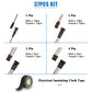 MUYI 16AWG Automotive Wire Connector, 1/2/3/4 Pin Waterproof Connectors Quick Connect Disconnect Electrical Pigtail Plugs (27 Kits, 1 Pack)