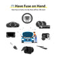 MUYI 15PCS Blade Fuse Pack - 60A 32V/DC Automotive Maxi Fuses for Auto, Car, Rv, Boat, Truck