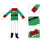 MUYI Santa Doll Clothing Accessories Set - 1pc Sweater Clothes with 1 Pair Pointy Shoes