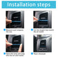 MUYI 20PCS Car Vent Strip Car Air Vent Decoration Strip Outlet Waterproof Bendable Shiny Conditioner Outlet Trim Universal Car Interior Accessory (Blue)