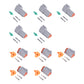 MUYI DT Series Waterproof Connectors 2/3/4/6/8/12 Pin Connector  18-14 AWG Electrical Wire Plug with 13 Amps Continuous Terminals