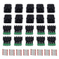 MUYI Automotive Connector Kit 1/2/3/4/6 Pin Way Wiring Harness Connectors 2.5mm Series Wire Harness Connectors