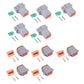 MUYI DT Series Waterproof Connectors 2/3/4/6/8/12 Pin Connector  18-14 AWG Electrical Wire Plug with 13 Amps Continuous Terminals