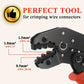 MUYI Ratcheting Crimper 26-16 AWG Wire Crimping Tool SN-48B Waterproof Connector Ratchet Dupont Crimp for 0.14-1.5mm² Insulated Terminals