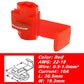 MUYI 100PCS Quick Splice Wire Connector Flame Retardant Electrical IDC Tap Double Run or Tap Solderless Lock